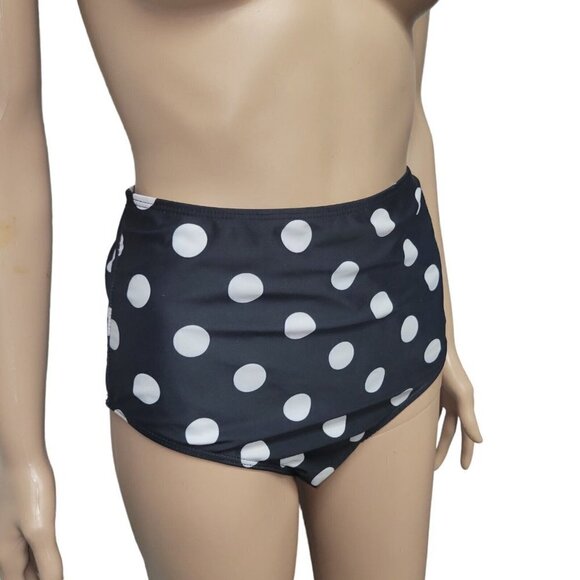 Women's Unbranded Polka-dot Bikini Bottoms.  Size Large.  Excellent Condition... - Picture 3 of 5
